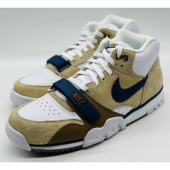 NEW Nike Air Trainer 1 Mid Ale Brown White DM0522-200 Men's Size Multi - Picture 1 of 9